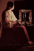 Georges de La Tour Magdalena Wrightsman oil painting reproduction